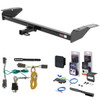 92 - 91 Mercury Grand Marquis Sedan Curt 1-1/4" Class 2 Trailer Tow Hitch + 5-Flat Wiring Kit Tow Boat/Utility Trailer with Surge Brakes 12130
