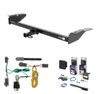 1992 - 1997 Mercury Grand Marquis Sedan Curt 1-1/4" Class 2 Trailer Tow Hitch + 5-Flat Wiring Kit Tow Boat/Utility Trailer with Surge Brakes 12130
