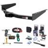 12 - 21 Nissan NV3500 Curt 2" Class 3 Trailer Tow Hitch + 5-Flat Wiring Kit Tow Boat/Utility Trailer with Surge Brakes 13109