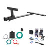 2004 - 2005 BMW 545i Curt 1-1/4" Class 1 Trailer Tow Hitch + 5-Flat Wiring Kit Tow Boat/Utility Trailer with Surge Brakes 11498