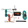 2009 - 2014 Nissan Murano Excluding Crosscabriolet Curt 2" Class 3 Trailer Tow Hitch + 5-Flat Wiring Kit Tow Boat/Utility Trailer with Surge Brakes 13577