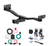 2023 - 2026 Kia Sportage Curt 2" Class 3 Trailer Tow Hitch + 5-Flat Wiring Kit Tow Boat/Utility Trailer with Surge Brakes 13485