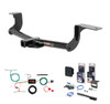 2016 - 2022 Honda HR-V Curt 1-1/4" Class 1 Trailer Tow Hitch + 5-Flat Wiring Kit Tow Boat/Utility Trailer with Surge Brakes 11416