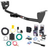 03 - 07 Volvo XC70  Curt 1-1/4" Class 2 Trailer Tow Hitch + 5-Flat Wiring Kit Tow Boat/Utility Trailer with Surge Brakes 12318