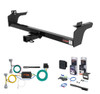 1993 - 1998 Toyota T100 4WD Curt 2" Class 3 Trailer Tow Hitch + 5-Flat Wiring Kit Tow Boat/Utility Trailer with Surge Brakes 13045