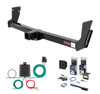 2002 - 2004 Oldsmobile Bravada Curt 2" Class 3 Trailer Tow Hitch + 5-Flat Wiring Kit Tow Boat/Utility Trailer with Surge Brakes 13020
