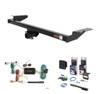 2004 - 2009 Nissan Quest Curt 2" Class 3 Trailer Tow Hitch + 5-Flat Wiring Kit Tow Boat/Utility Trailer with Surge Brakes 13563