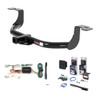 2008 - 2012 Honda Accord Coupe Curt 1-1/4" Class 1 Trailer Tow Hitch + 5-Flat Wiring Kit Tow Boat/Utility Trailer with Surge Brakes 11085
