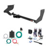 2009 - 2014 Nissan Cube Curt 1-1/4" Class 1 Trailer Tow Hitch + 5-Flat Wiring Kit Tow Boat/Utility Trailer with Surge Brakes 11202