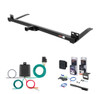 1978 - 1988 Oldsmobile Cutlass Supreme RWD Curt 1-1/4" Class 2 Trailer Tow Hitch + 5-Flat Wiring Kit Tow Boat/Utility Trailer with Surge Brakes 12005