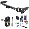 01 - 07 Lexus LX470 Curt 2" Class 3 Trailer Tow Hitch + 5-Flat Wiring Kit Tow Boat/Utility Trailer with Surge Brakes 13443 01 - 07 Lexus LX470 Curt 2" Class 3 Trailer Tow Hitch + 5-Flat Wiring Kit Tow Boat/Utility Trailer with Surge Brakes 13443