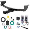 14 - 15 Nissan Rogue Select Curt 2" Class 3 Trailer Tow Hitch + 5-Flat Wiring Kit Tow Boat/Utility Trailer with Surge Brakes 13204 14 - 15 Nissan Rogue Select Curt 2" Class 3 Trailer Tow Hitch + 5-Flat Wiring Kit Tow Boat/Utility Trailer with Surge Brakes 13204