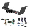 2001 - 2009 Mazda B2300 Curt 2" Class 3 Trailer Tow Hitch + 5-Flat Wiring Kit Tow Boat/Utility Trailer with Surge Brakes 13019