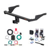 2022 - 2023 Mazda CX-5 Excluding diesel Curt 2" Class 3 Trailer Tow Hitch + 5-Flat Wiring Kit Tow Boat/Utility Trailer with Surge Brakes 13315