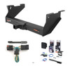 2003 - 2008 Dodge Ram 1500 With or without factory receiver (built in or after 11/02) Curt 2" Class 5 Trailer Tow Hitch + 5-Flat Wiring Kit Tow Boat/Utility Trailer with Surge Brakes 15409-1