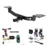 2005 - 2009 Hyundai Tucson Curt 1-1/4" Class 2 Trailer Tow Hitch + 5-Flat Wiring Kit Tow Boat/Utility Trailer with Surge Brakes 12126