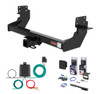 2010 - 2011 Mercedes-Benz Sprinter 3500 Cargo van, cab & chassis 170" wheel base Curt 2" Class 3 Trailer Tow Hitch + 5-Flat Wiring Kit Tow Boat/Utility Trailer with Surge Brakes 13275