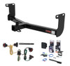 2005 - 2010 Dodge Dakota Curt 2" Class 3 Trailer Tow Hitch + 5-Flat Wiring Kit Tow Boat/Utility Trailer with Surge Brakes 13230