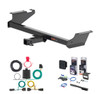 2011 - 2020 Dodge Grand Caravan Curt 2" Class 3 Trailer Tow Hitch + 5-Flat Wiring Kit Tow Boat/Utility Trailer with Surge Brakes 13364