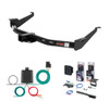 2004 - 2010 Infiniti QX56 Curt 2" Class 3 Trailer Tow Hitch + 5-Flat Wiring Kit Tow Boat/Utility Trailer with Surge Brakes 13188