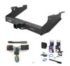 2003 - 2008 Dodge Ram 1500 Will not fit with factory receiver (built in or after 11/02) Curt 2-1/2" Class 5 Trailer Tow Hitch + 5-Flat Wiring Kit Tow Boat/Utility Trailer with Surge Brakes 15704-1