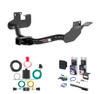 2008 - 2011 Ford Escape With factory 1-1/4" receiver hitch Curt 2" Class 3 Trailer Tow Hitch + 5-Flat Wiring Kit Tow Boat/Utility Trailer with Surge Brakes 13651