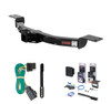 2017 GMC Acadia Limited Curt 2" Class 3 Trailer Tow Hitch + 5-Flat Wiring Kit Tow Boat/Utility Trailer with Surge Brakes 13424