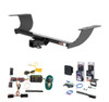 2011 - 2014 Chrysler 300C Curt 2" Class 3 Trailer Tow Hitch + 5-Flat Wiring Kit Tow Boat/Utility Trailer with Surge Brakes 13093