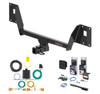 2018 - 2019 Volkswagen Golf R Curt 1-1/4" Class 1 Trailer Tow Hitch + 5-Flat Wiring Kit Tow Boat/Utility Trailer with Surge Brakes 11564