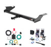 2008 - 2010 Dodge Grand Caravan Curt 1-1/4" Class 2 Trailer Tow Hitch + 5-Flat Wiring Kit Tow Boat/Utility Trailer with Surge Brakes 12264