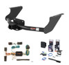 2009 - 2010 Dodge Ram 1500 Excluding factory receiver Curt 2" Class 5 Trailer Tow Hitch + 5-Flat Wiring Kit Tow Boat/Utility Trailer with Surge Brakes 15572