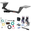 16 - 19 Chevrolet Cruze Sedan, excluding diesel Curt 1-1/4" Class 1 Trailer Tow Hitch + 5-Flat Wiring Kit Tow Boat/Utility Trailer with Surge Brakes 11439