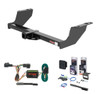 2001 - 2009 Mazda B2300 Curt 1-1/4" Class 2 Trailer Tow Hitch + 5-Flat Wiring Kit Tow Boat/Utility Trailer with Surge Brakes 12012