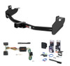 2007 - 2008 Isuzu I-290 Curt 2" Class 3 Trailer Tow Hitch + 5-Flat Wiring Kit Tow Boat/Utility Trailer with Surge Brakes 13252