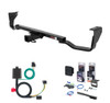 2007 - 2012 Hyundai Veracruz Curt 2" Class 3 Trailer Tow Hitch + 5-Flat Wiring Kit Tow Boat/Utility Trailer with Surge Brakes 13545