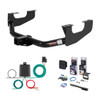 2008 - 2016 Ford F-450 Super Duty Excluding cab & chassis Curt 2" Class 3 Trailer Tow Hitch + 5-Flat Wiring Kit Tow Boat/Utility Trailer with Surge Brakes 13359