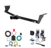 2007 - 2010 Hyundai Entourage Curt 2" Class 3 Trailer Tow Hitch + 5-Flat Wiring Kit Tow Boat/Utility Trailer with Surge Brakes 13345