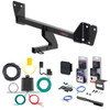 21 - 24 Chevrolet Trailblazer Curt 1-1/4" Class 1 Trailer Tow Hitch + 5-Flat Wiring Kit Tow Boat/Utility Trailer with Surge Brakes 11612