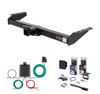 2000 - 2002 Chevrolet Suburban Curt 2" Class 3 Trailer Tow Hitch + 5-Flat Wiring Kit Tow Boat/Utility Trailer with Surge Brakes 13402