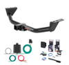 2007 - 2014 Chevrolet Tahoe Police package Curt 2" Class 3 Trailer Tow Hitch + 5-Flat Wiring Kit Tow Boat/Utility Trailer with Surge Brakes 13161