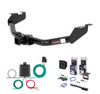 1999 - 2013 Chevrolet Silverado 1500 Excluding roll pan bumper, Tommy Gate lift or 10" drop bumper Curt 2" Class 3 Trailer Tow Hitch + 5-Flat Wiring Kit Tow Boat/Utility Trailer with Surge Brakes 13322