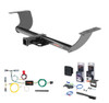 2011 - 2023 Chrysler 300 Curt 2" Class 3 Trailer Tow Hitch + 5-Flat Wiring Kit Tow Boat/Utility Trailer with Surge Brakes 13236