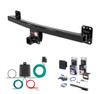 2011 - 2017 Volkswagen Touareg Curt 2" Class 3 Trailer Tow Hitch + 5-Flat Wiring Kit Tow Boat/Utility Trailer with Surge Brakes 13116
