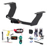 2017 - 2023 Subaru Impreza Sedan Curt 1-1/4" Class 1 Trailer Tow Hitch + 5-Flat Wiring Kit Tow Boat/Utility Trailer with Surge Brakes 11466