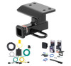 2012 - 2017 Volkswagen Tiguan Curt 1-1/4" Class 2 Trailer Tow Hitch + 5-Flat Wiring Kit Tow Boat/Utility Trailer with Surge Brakes 12097