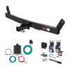 1993 - 1997 Volvo 850 Curt 1-1/4" Class 2 Trailer Tow Hitch + 5-Flat Wiring Kit Tow Boat/Utility Trailer with Surge Brakes 12211