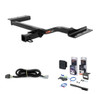 2010 - 2012 Lexus RX350 Curt 2" Class 3 Trailer Tow Hitch + 5-Flat Wiring Kit Tow Boat/Utility Trailer with Surge Brakes 13143