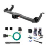 2017 - 2018 Buick Envision Curt 2" Class 3 Trailer Tow Hitch + 5-Flat Wiring Kit Tow Boat/Utility Trailer with Surge Brakes 13292