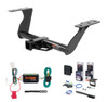 2014 - 2018 Subaru Forester Curt 2" Class 3 Trailer Tow Hitch + 5-Flat Wiring Kit Tow Boat/Utility Trailer with Surge Brakes 13144