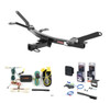 2006 - 2009 Mazda 6 Sedan Curt 1-1/4" Class 1 Trailer Tow Hitch + 5-Flat Wiring Kit Tow Boat/Utility Trailer with Surge Brakes 11329